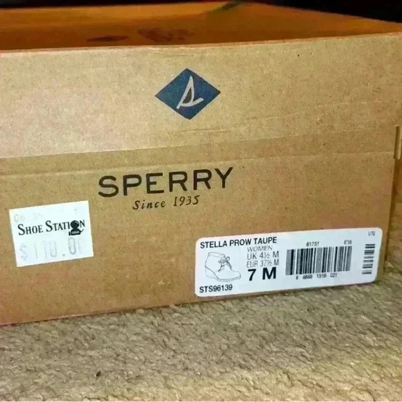 Sperry Women's Stella Prow Taupe Ankle Bootie,Size 7M - Picture 3 of 3